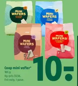 Coop 365 Coop mini vafler tilbud