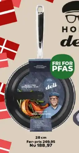 SuperBrugsen Holm's deli stegepande 28 cm tilbud