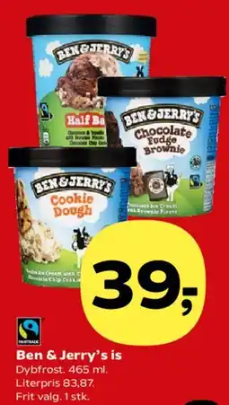 SuperBrugsen Ben & Jerry's is tilbud