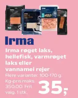 SuperBrugsen Irma røget laks tilbud