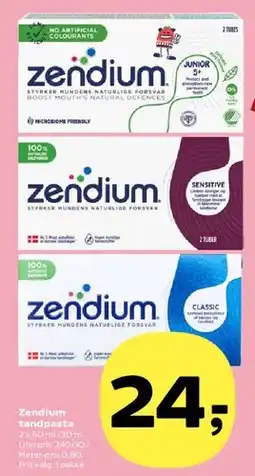 SuperBrugsen Zendium tandpasta tilbud