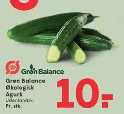 SPAR Grøn Balance Økologisk Agurk tilbud