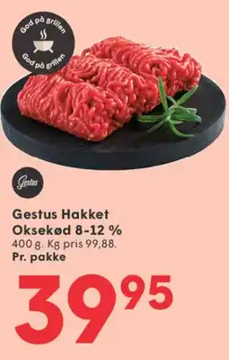 SPAR Gestus Hakket Oksekød 8-12% tilbud
