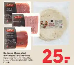 SPAR Italiensk Charcuteri eller Gestus Pizzabunde tilbud