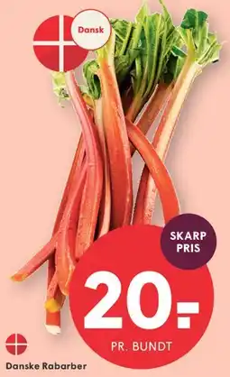 SPAR Danske Rabarber tilbud