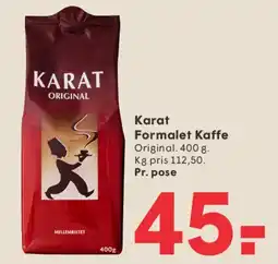 SPAR Karat Formalet Kaffe tilbud