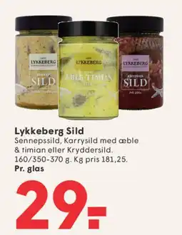 SPAR Lykkeborg Sild tilbud