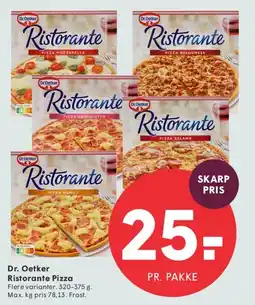 SPAR Dr. Oetker Ristorante Pizza tilbud