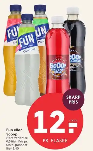 SPAR Fun eller Scoop tilbud