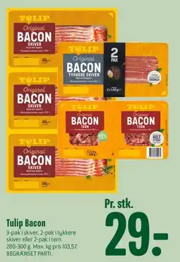 Min Købmand Tulip Bacon tilbud