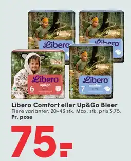 SPAR Libero Comfort eller Up&Go bleer tilbud