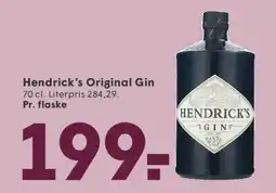 SPAR Hendrick's Original Gin tilbud