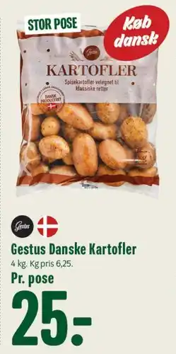 Min Købmand Danske Kartofler tilbud