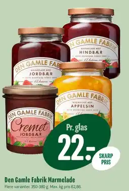 Min Købmand Den Gamle Fabrik Marmelade tilbud