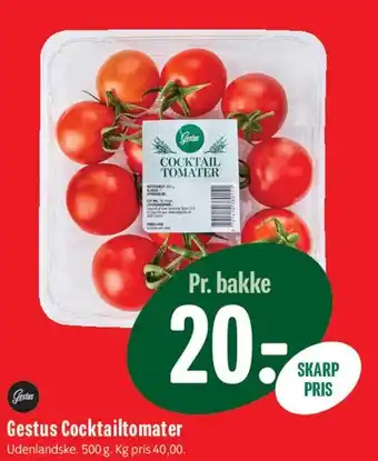 Min Købmand Gestus Cocktailtomater tilbud