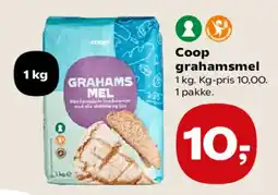 Kvickly Coop grahamsmel tilbud