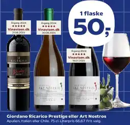 Kvickly Giordano Ricarico Prestige eller Art Nostros tilbud