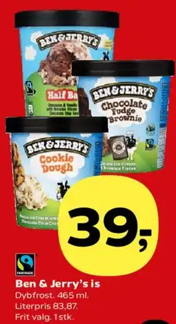 Kvickly Ben & Jerry's is tilbud
