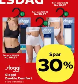 Kvickly Sloggi Double Comfort tilbud
