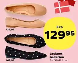Kvickly Jackpot ballerina tilbud