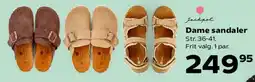 Kvickly Dame sandaler tilbud