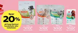 Kvickly Coop Optimal hundefoder eller kattefoder tilbud
