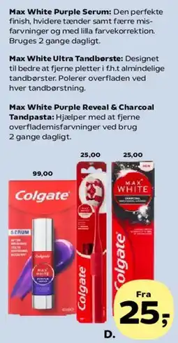 Kvickly Colgate / Max White produkter tilbud