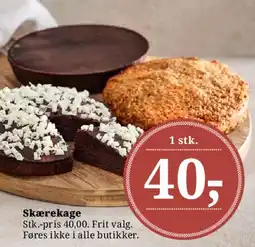 Dagli'Brugsen Skærekage tilbud