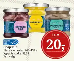 Dagli'Brugsen Coop sild tilbud