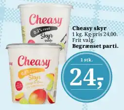Dagli'Brugsen Cheasy skyr tilbud