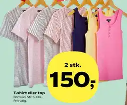 Kvickly T-shirt eller top tilbud