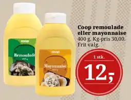 Dagli'Brugsen Coop remoulade eller mayonnaise tilbud