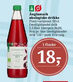 Dagli'Brugsen Änglamark økologiske drikke tilbud
