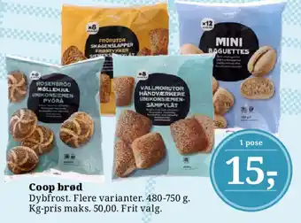 Dagli'Brugsen Coop brød tilbud