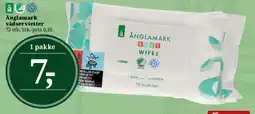 Dagli'Brugsen Änglamark baby wipes / vådservietter tilbud
