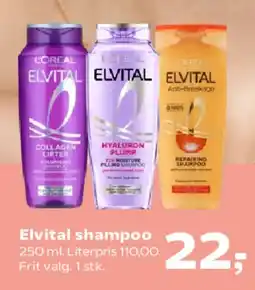 Kvickly Elvital shampoo tilbud