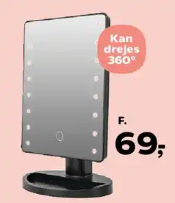 Kvickly Hollywood makeup-spejl tilbud