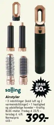 Bilka Salling Airstyler tilbud