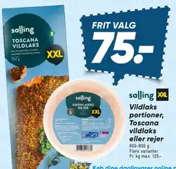 Bilka Vildlaks / Toscana vildlaks tilbud