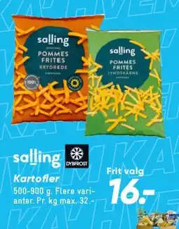 Bilka Salling kartofler tilbud
