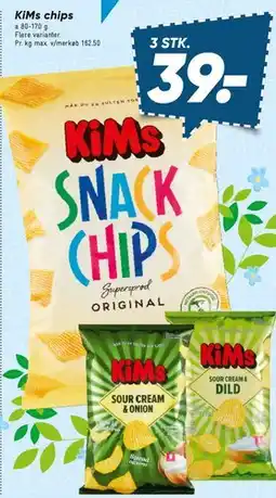 Bilka KiMs Snack Chips tilbud