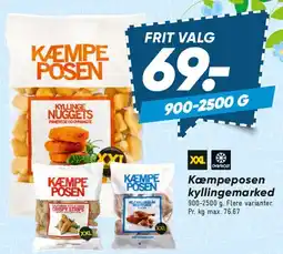 Bilka Kæmpeposen (kyllinge nuggets) tilbud
