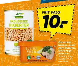 Bilka Økologiske kikærter / Elvira tilbud