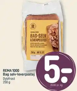 REMA 1000 Bag-selv leverpostej tilbud