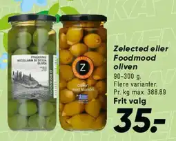 Bilka Zelected eller Foodmood oliver tilbud