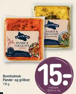 REMA 1000 Bornholmsk Pande- og grillost tilbud