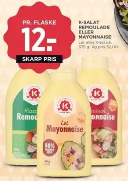 MENY K-Salat remoulade eller mayonnaise tilbud