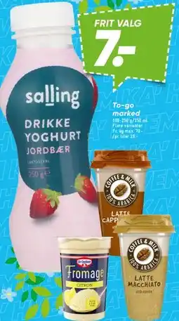 Bilka salling Drikke Yoghurt Jordbær tilbud