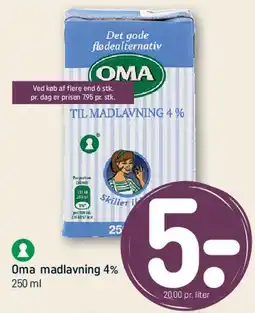 REMA 1000 Oma madlavning 4% tilbud
