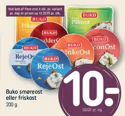 REMA 1000 Buko smøreost eller friskost tilbud